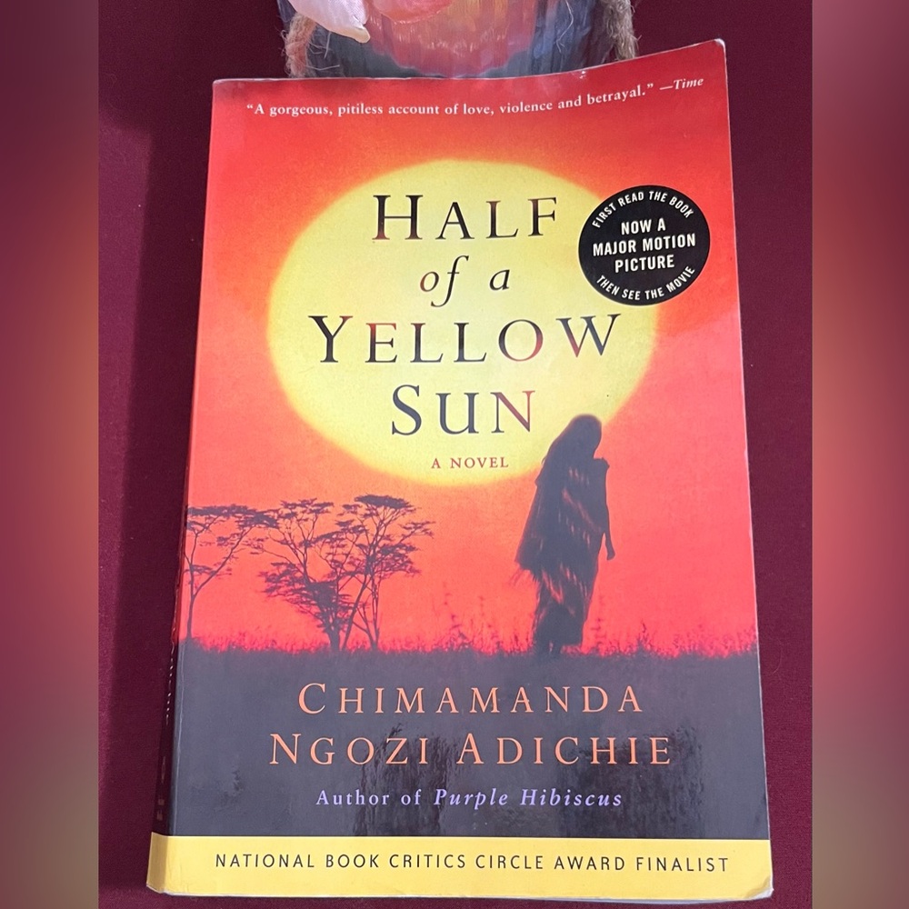 HALF of a YELLOW SUN ☀️ A Novel by: CHINAMANDA NGOZI ADICHIE (paperback, 2006 - Picture 1 of 5